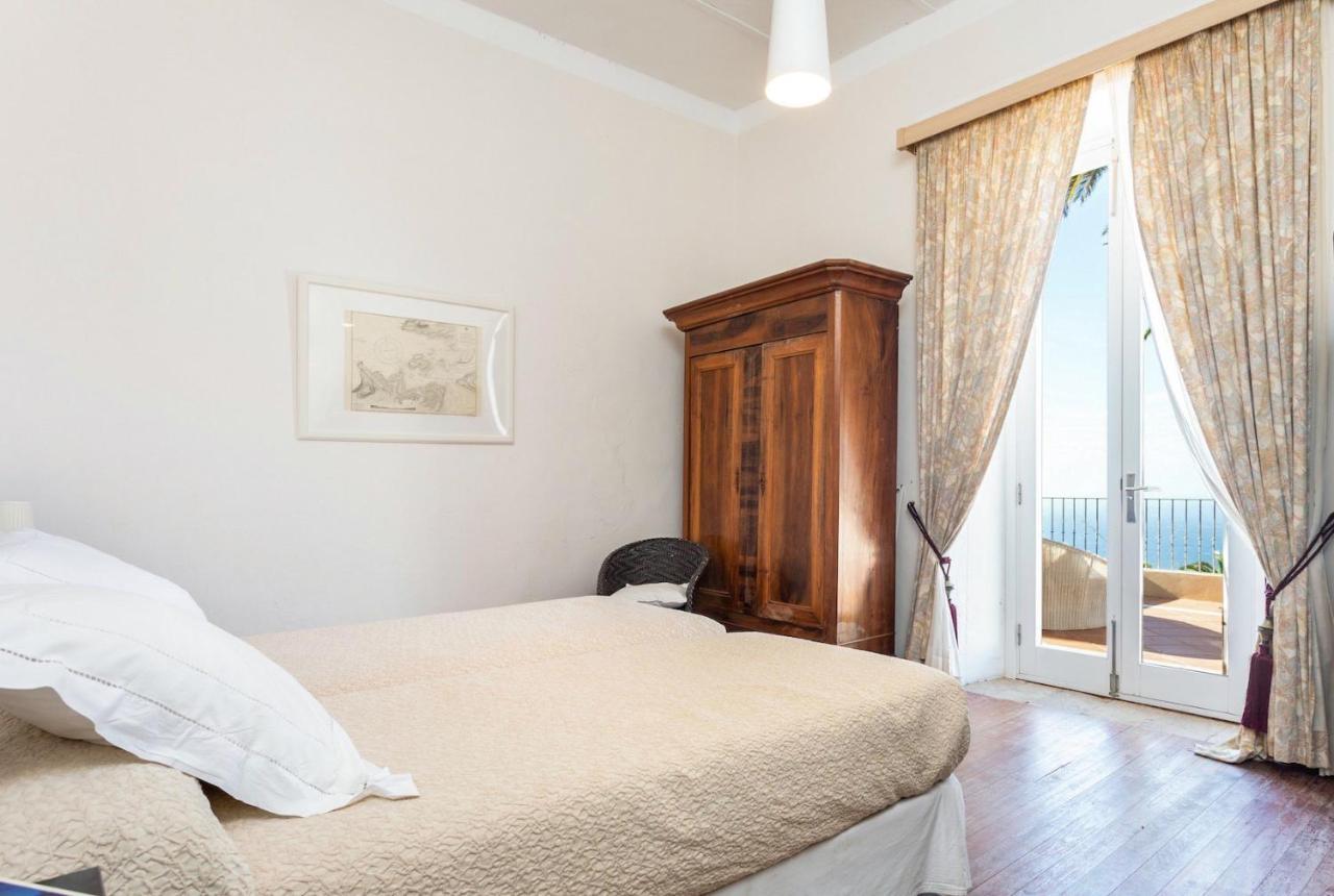 Detached Villa With Garden, Heated And Private Pool, Sea View, Parking Free Tijoco de Abajo Luaran gambar
